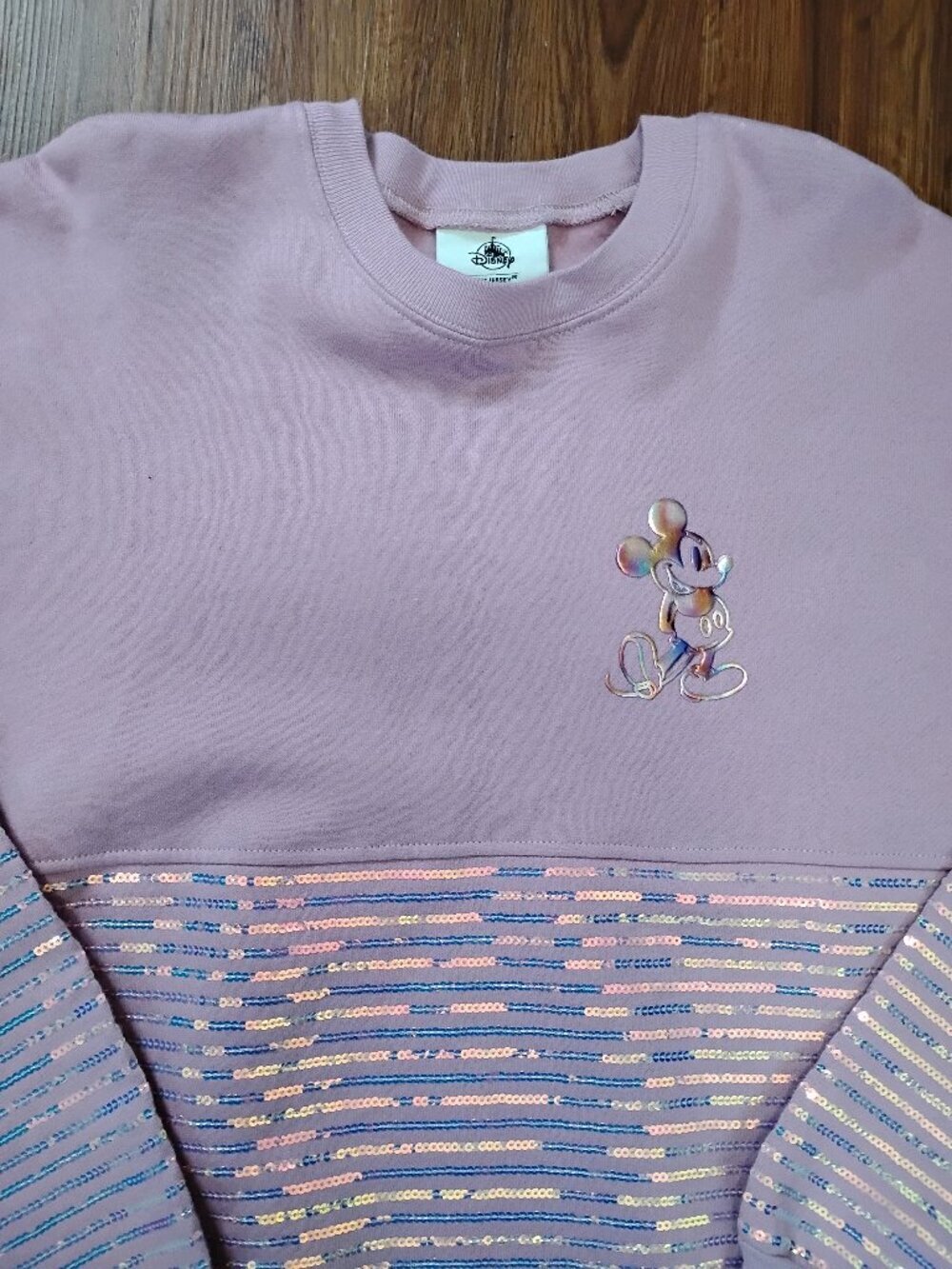 Deadstock Disney EARidescent Sequin Mickey Mouse Spirit Jersey